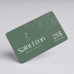 Carte-cadeau virtuelle 25$