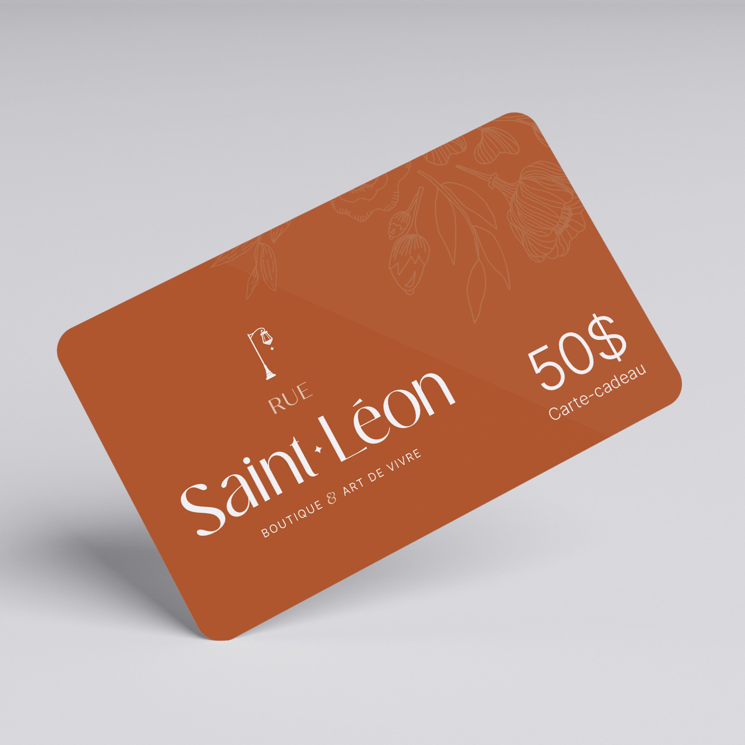 Carte-cadeau virtuelle 50$