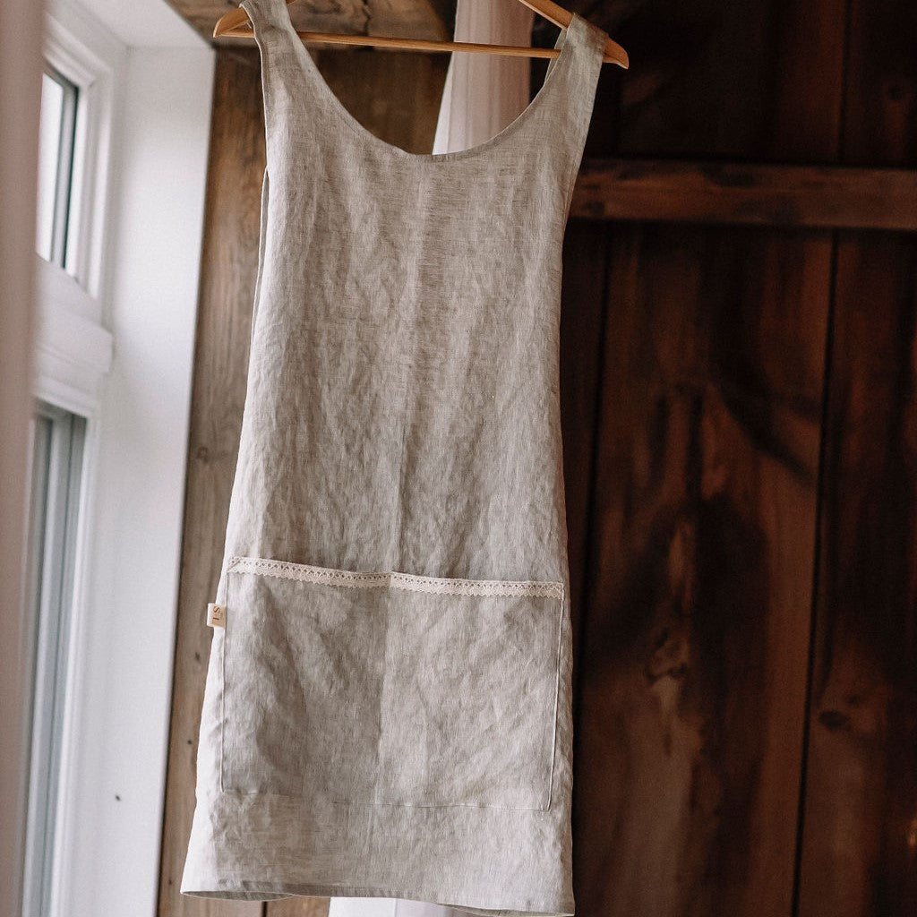 Le tablier japonais pur lin – Image 9