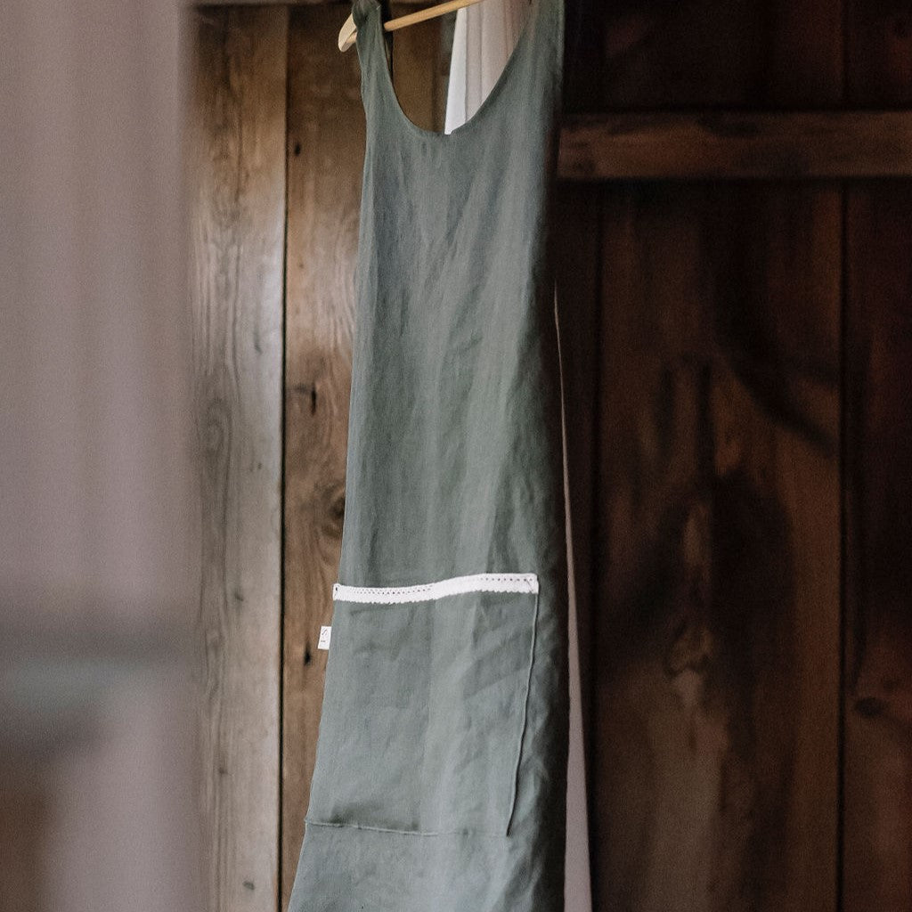 Le tablier japonais pur lin – Image 4