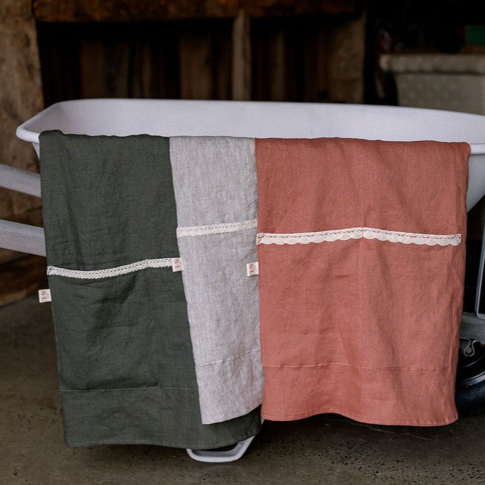 Le tablier japonais pur lin – Image 5