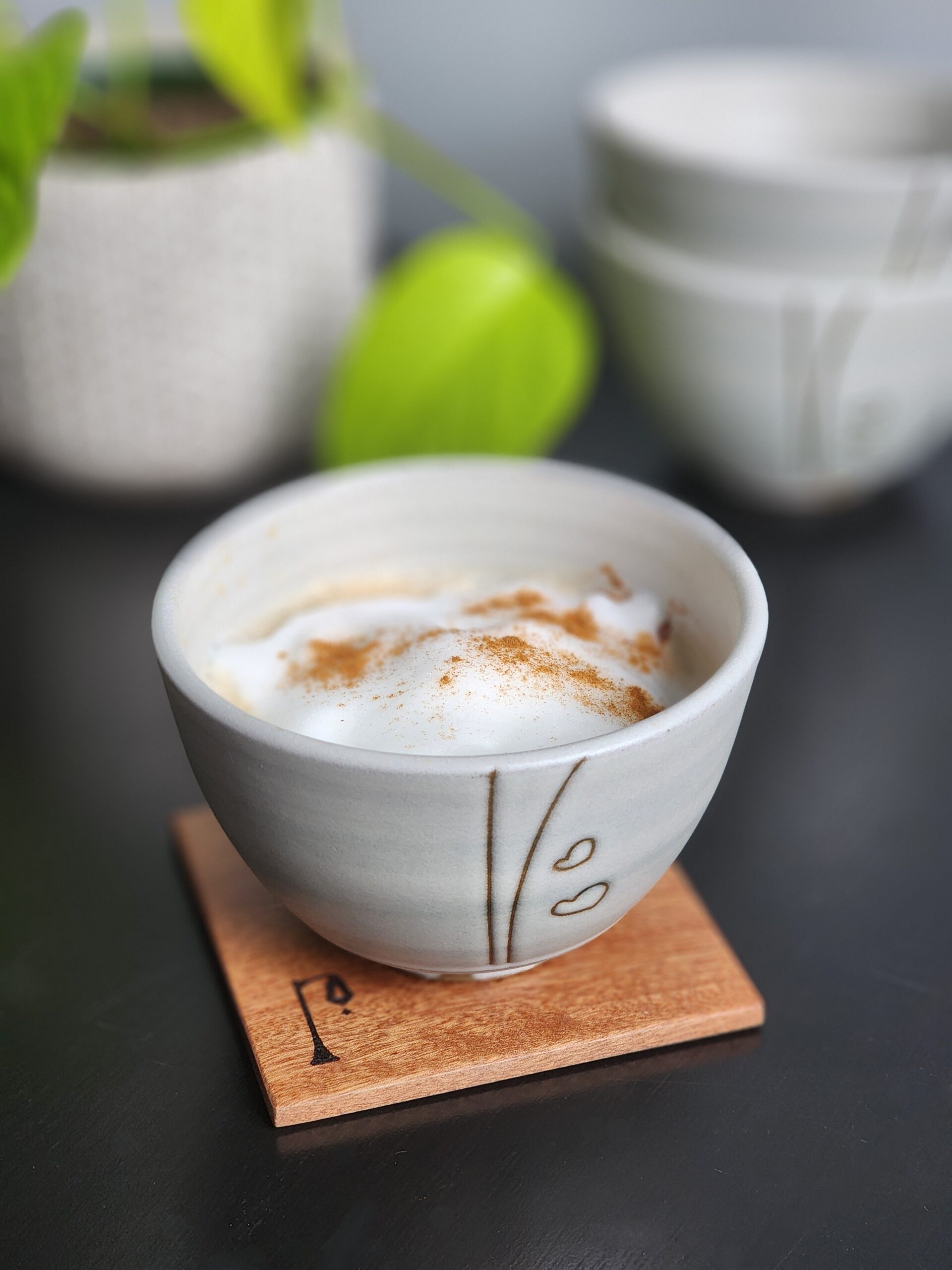 Le sous-verre en bois - Ensemble de 4 – Image 2